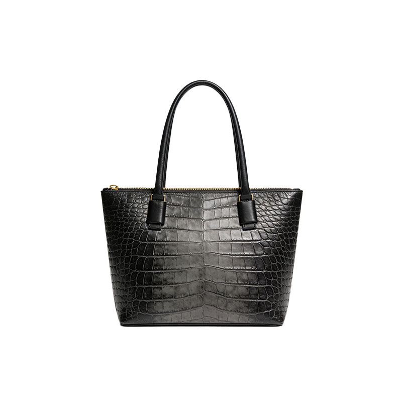croc-embossed-minimalist-shoulder-tote-bag