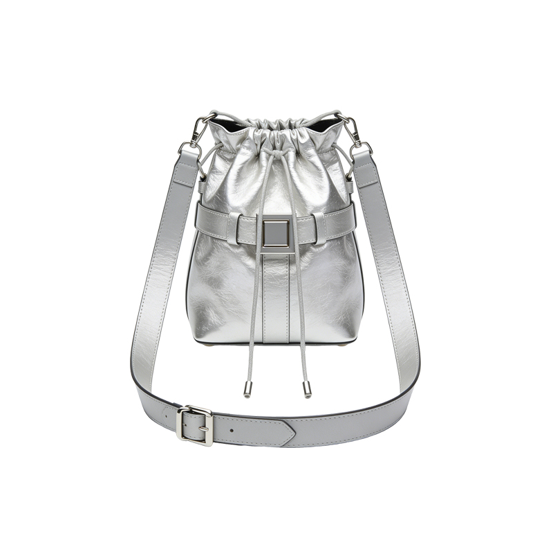 fashion-glossy-drawstring-bucket-bag