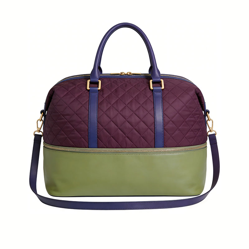 color-blocked-quilted-short-distance-travel-bag